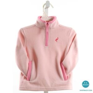 TBBC Kids Pink Fleece Pullover NWT